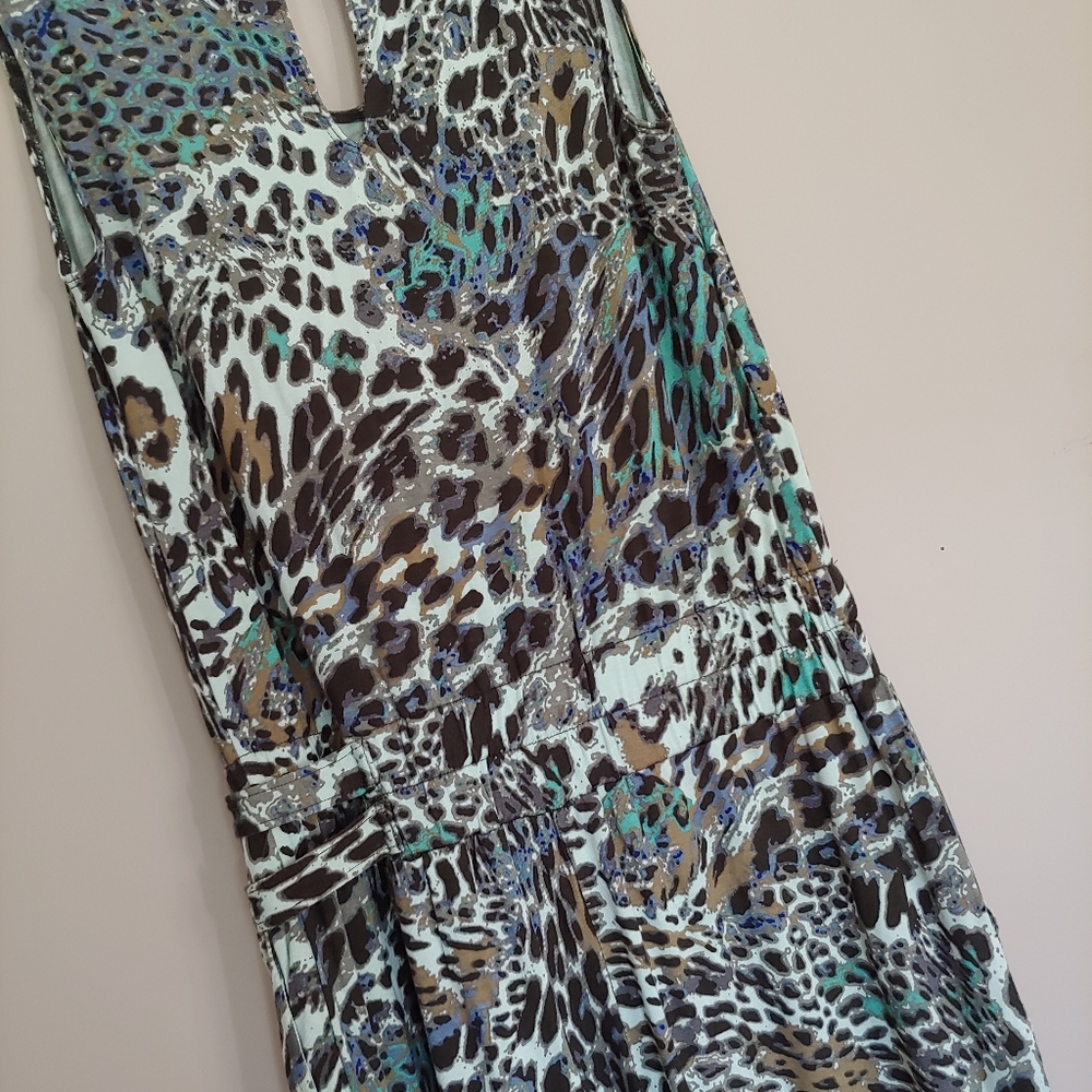 Lisa Rinna Sleeveless Wide Leg Knit Jumpsuit - Picture 6 of 13